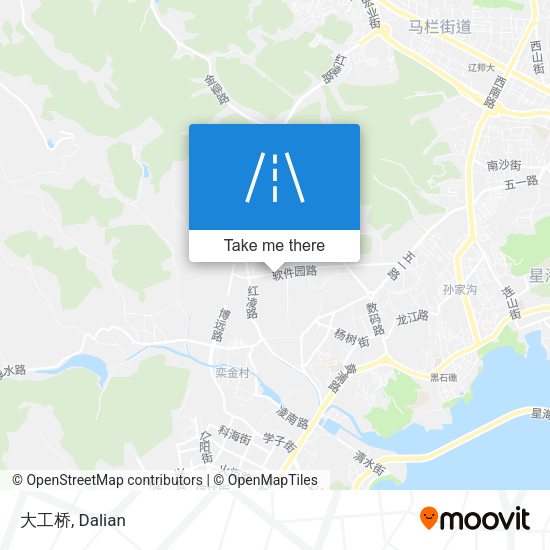 大工桥 map