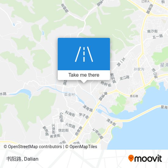 书阳路 map