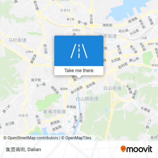 集贤南街 map