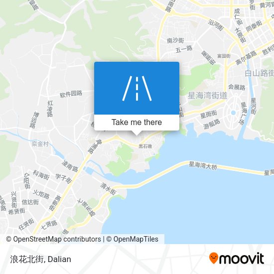 浪花北街 map
