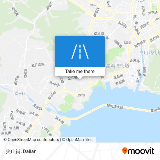 尖山街 map