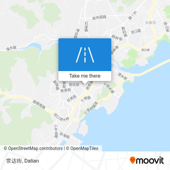 世达街 map
