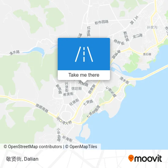 敬贤街 map