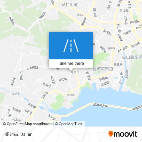 扬州街 map