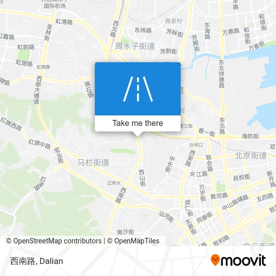 西南路 map