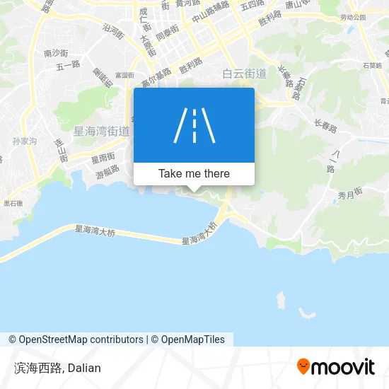 滨海西路 map