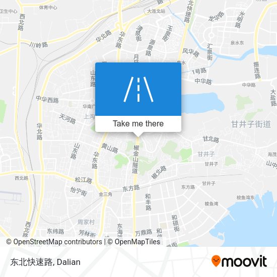 东北快速路 map