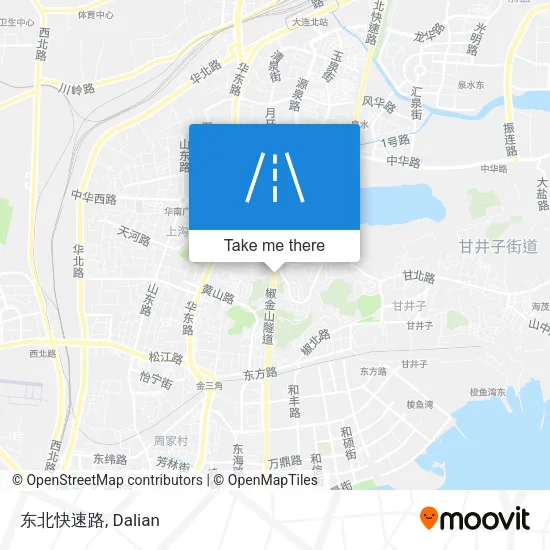 东北快速路 map
