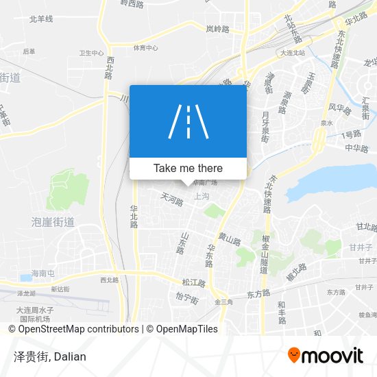 泽贵街 map