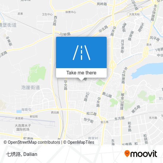 七绣路 map