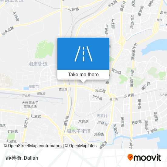 静芸街 map