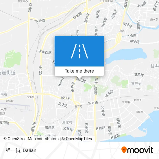经一街 map