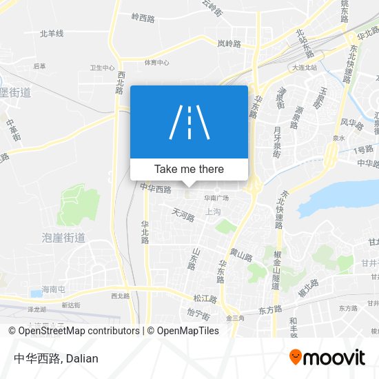中华西路 map
