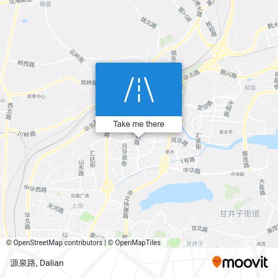 源泉路 map