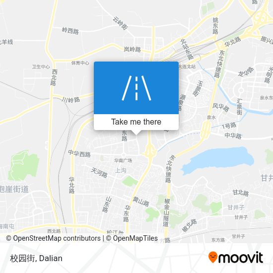 校园街 map