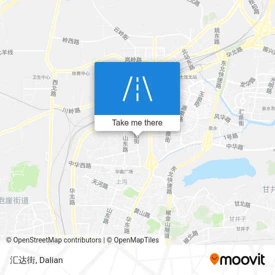 汇达街 map