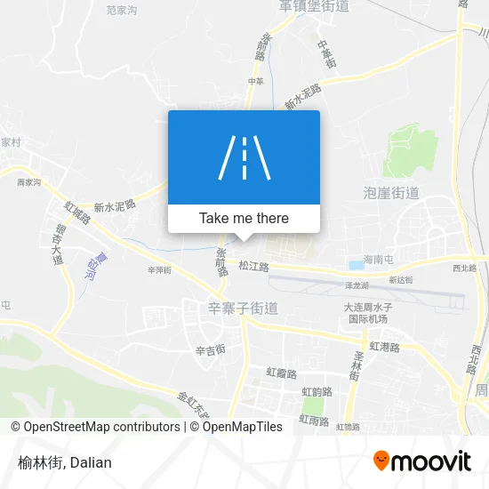 榆林街 map