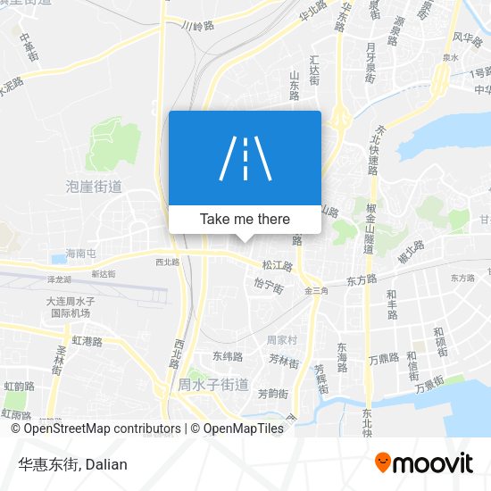 华惠东街 map