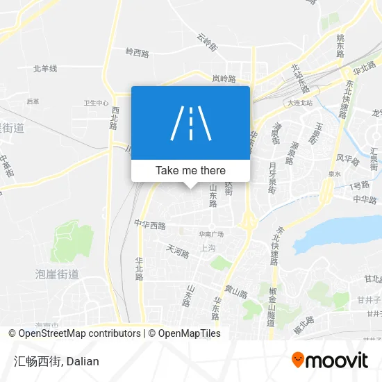 汇畅西街 map