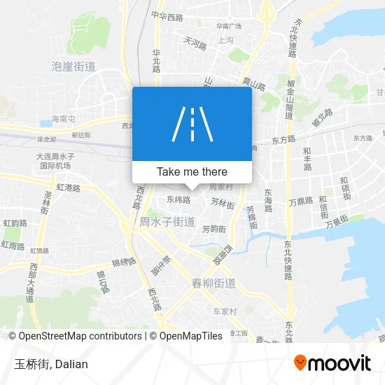 玉桥街 map