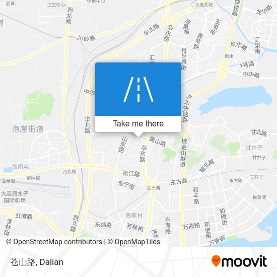 苍山路 map
