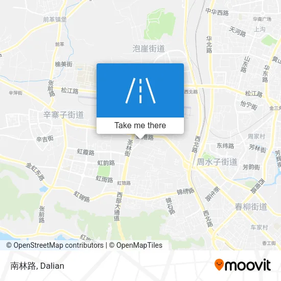 南林路 map