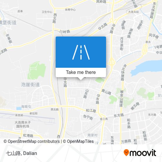 七山路 map