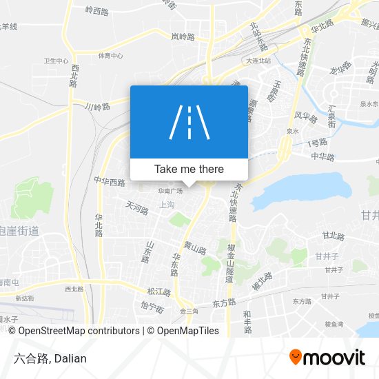六合路 map