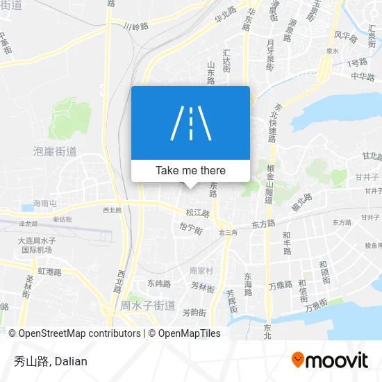 秀山路 map
