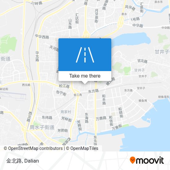 金北路 map