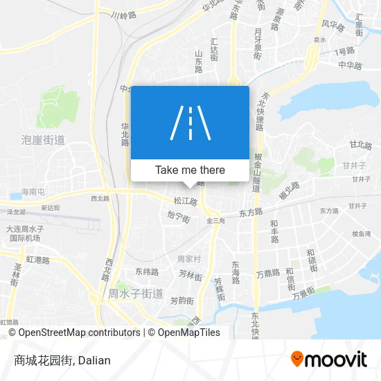 商城花园街 map