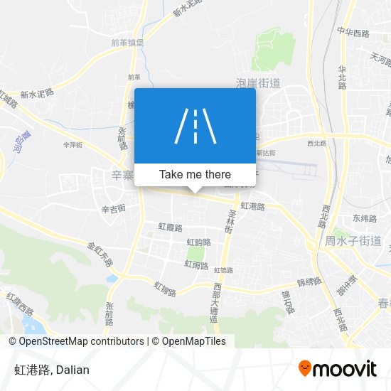 虹港路 map
