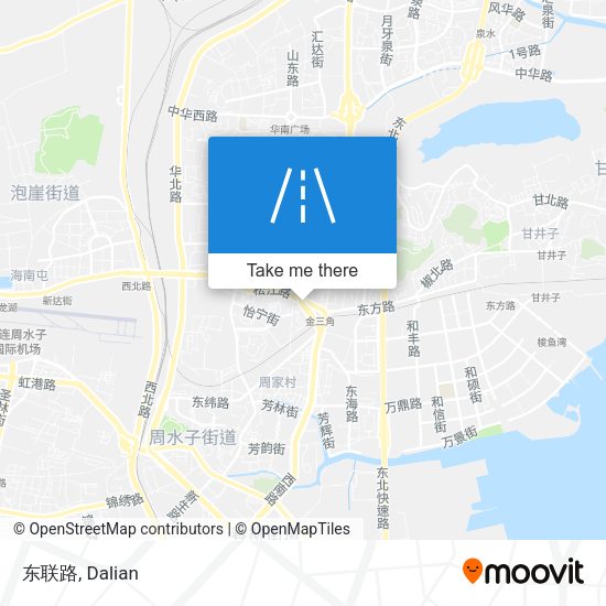 东联路 map