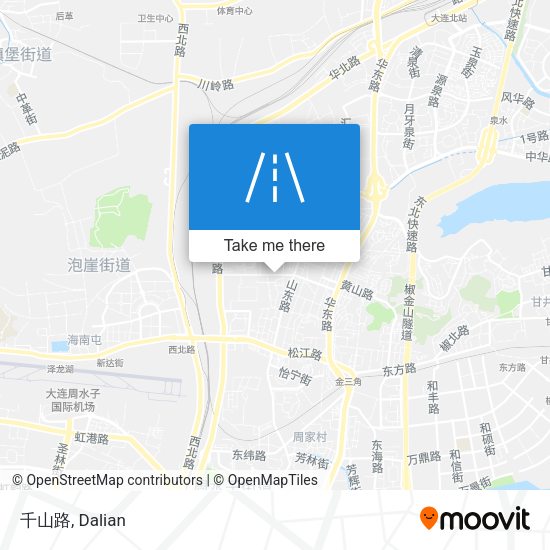 千山路 map