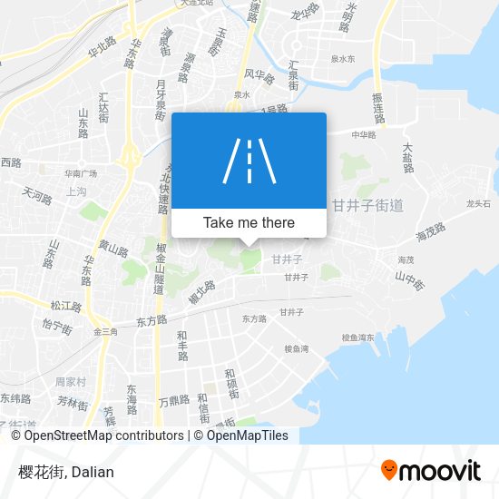 樱花街 map