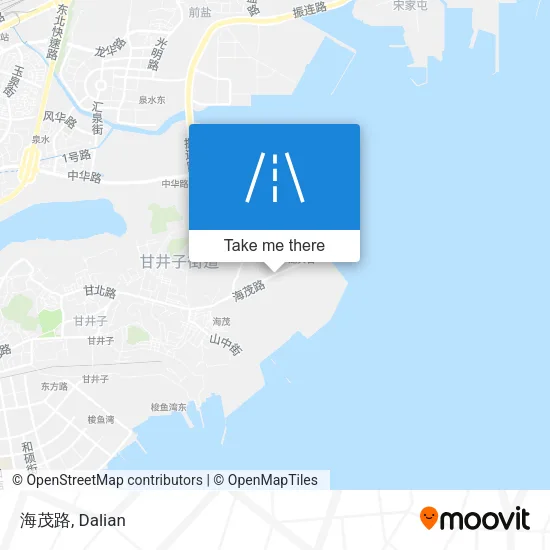 海茂路 map