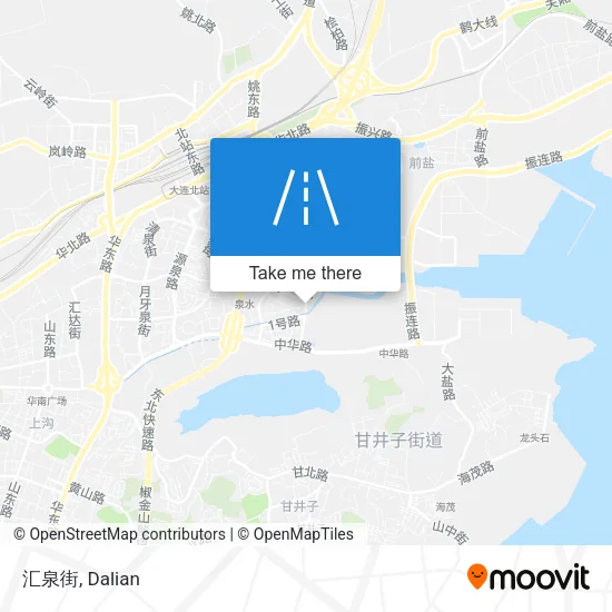 汇泉街 map
