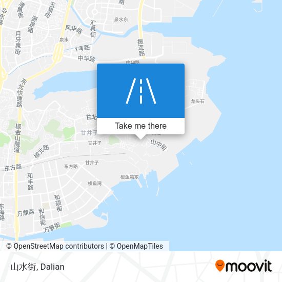 山水街 map