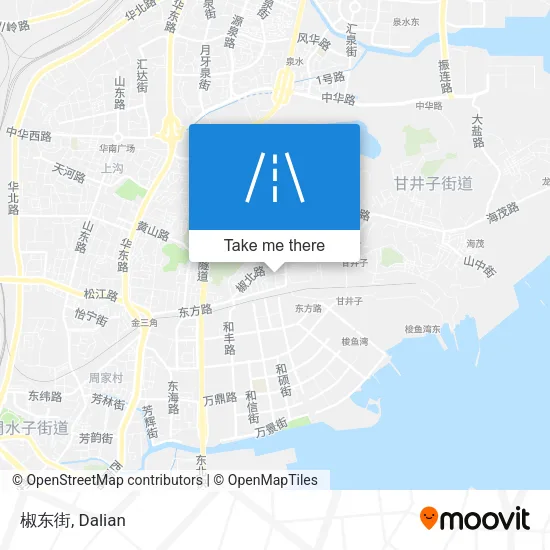 椒东街 map