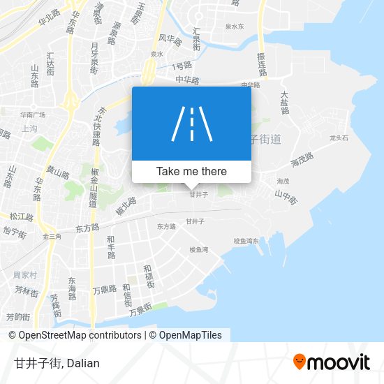 甘井子街 map