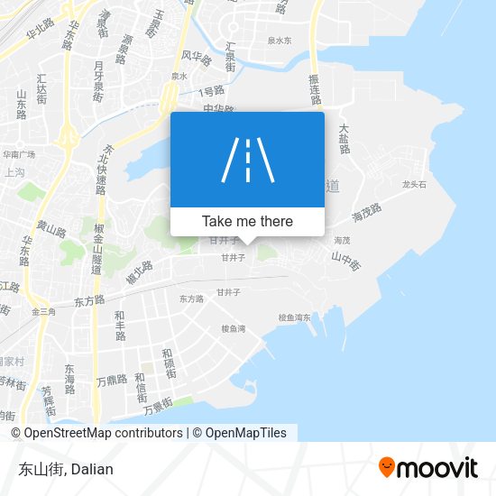 东山街 map