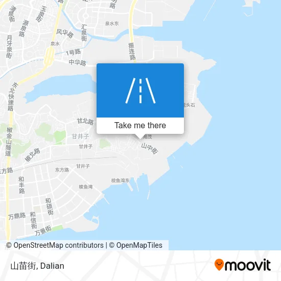 山苗街 map