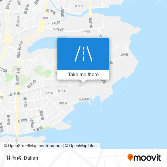 甘海路 map