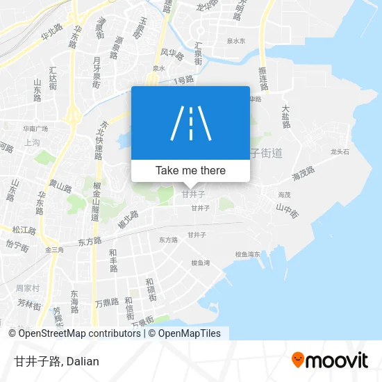 甘井子路 map