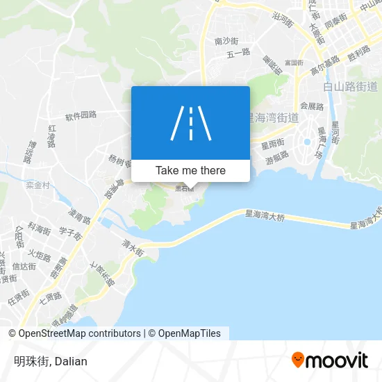 明珠街 map