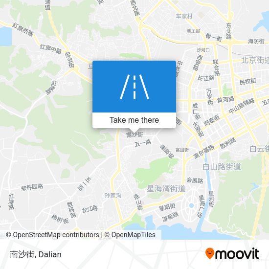 南沙街 map