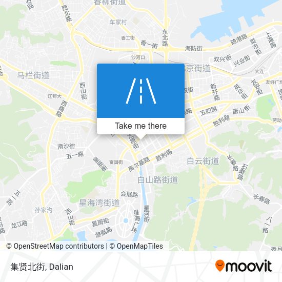 集贤北街 map