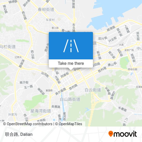 联合路 map