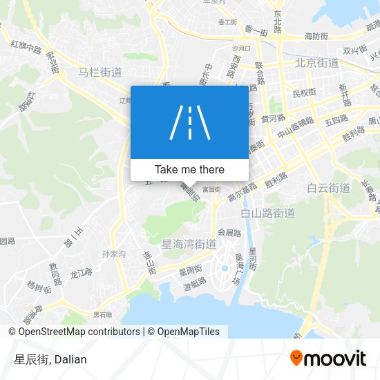 星辰街 map