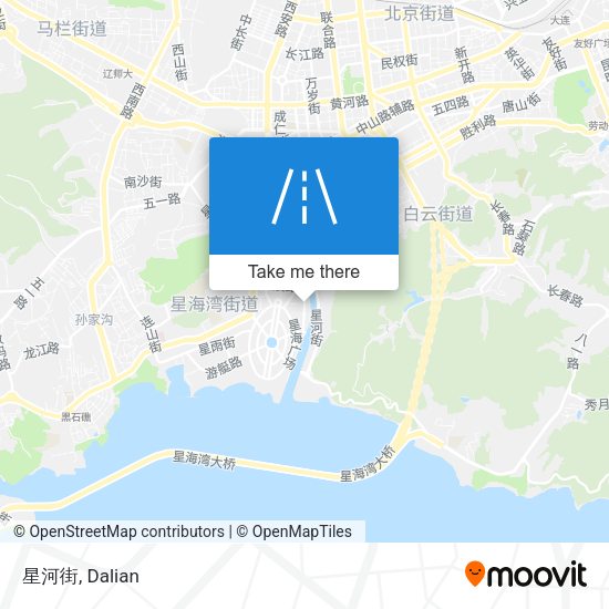 星河街 map